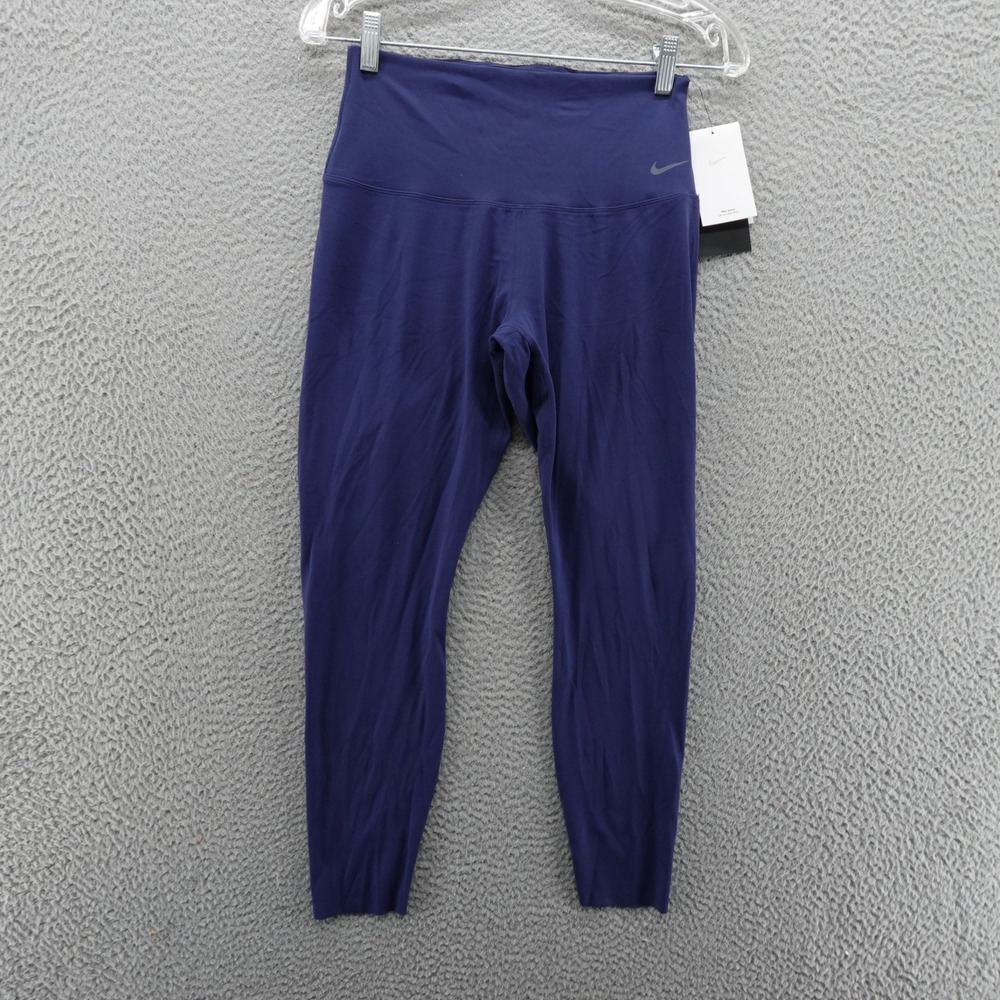 Nike Zenvy Dri-FIT High-Rise Athletic Leggings Midnight Navy Medium NEW